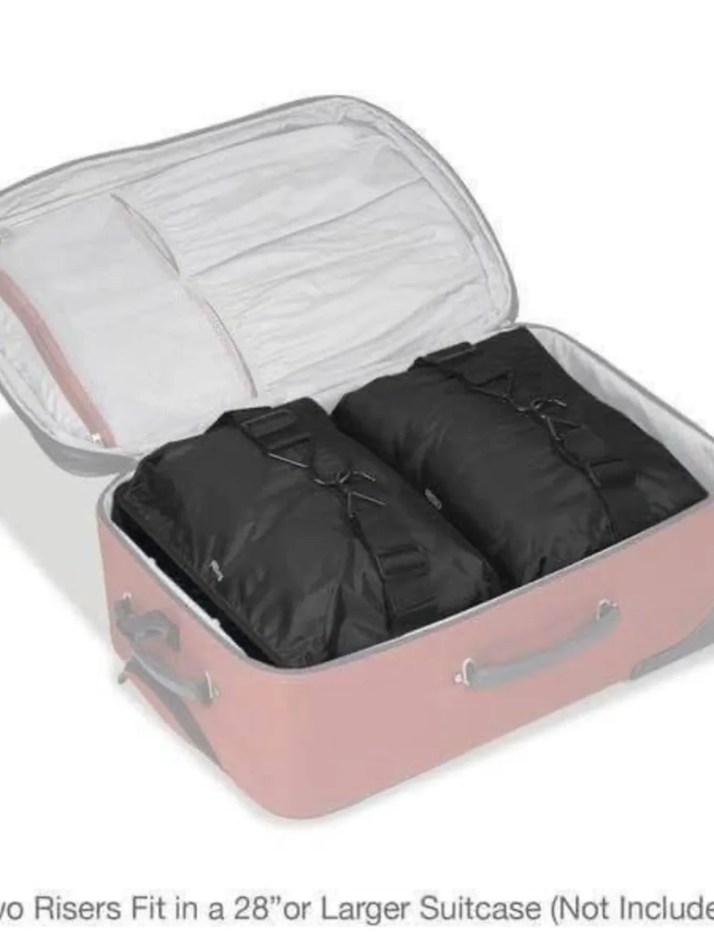 RISE Luggage Organizer Shelving Insert - 17x12x36 Great for Travel Black NEW
